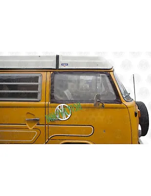 German Quality Cab Window Mosquito Nets For VW T2 Bay Window With Magnets C9071 • $56.83