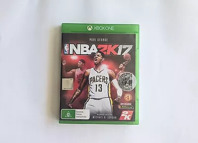 Xbox One - NBA 2K17 (Complete With Manual) - Free Postage • $4.75