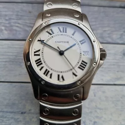 £1599 • Buy Cartier Santos Ronde 1920- 1 Automatic Watch 