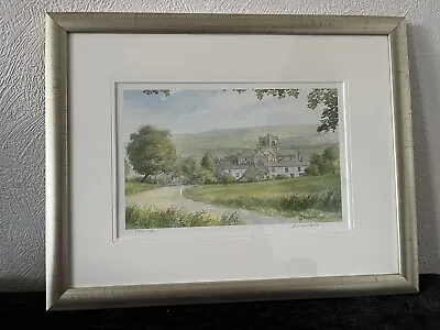 Limited Edition Signed Cartmel The Lake District G Taylor Print Framed • £22