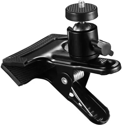 Alloy Camera Tripod Multi-function Head Clamp Holder Mount360 Swivel Ballhead • $10.98