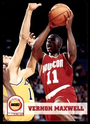 1993-94 NBA Hoops Vernon Maxwell Basketball Cards #80 • $1.85