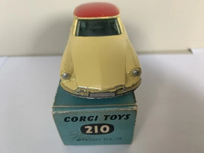 £95 • Buy CORGI TOYS CITROEN DS19, 210, C1957. RARE COLOUR EXCELLENT