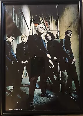 A4 Framed MY CHEMICAL ROMANCE Magazine  Poster MH12#+ • £7.99