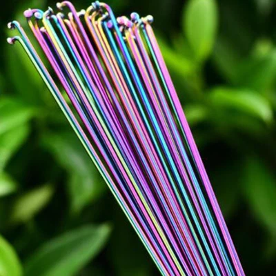 £2.83 • Buy Cycling Spokes Bicycle Bicycle Parts Colorful Mountain / Road Bike Oil Slick