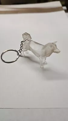 Shiba Inu Keychain Clear White • $9.99