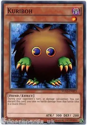 YGLD-ENB15 Kuriboh 1st Edition Mint YuGiOh Card • £0.99