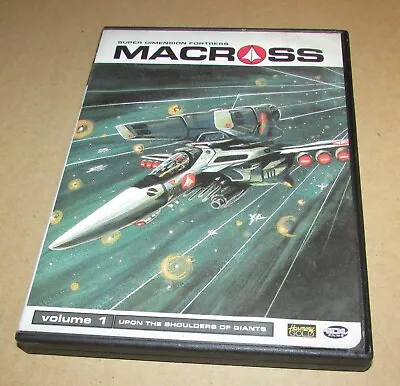 Macross - Vol. 1: Upon The Shoulders Of Giants (DVD 2006) Fast Shipping • $6.92