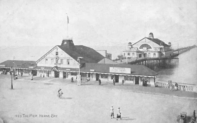 £3.50 • Buy Postcard - The Pier - Herne Bay - Kent - J Salmon - Posted 1920