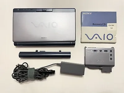 $500 • Buy Sony VAIO C1 Picturebook PCG-C1MSX UMPC Laptop Crusoe 867 MHz Japan Import WORKS