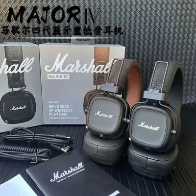 Marshall Major IV On- Ear Bluetooth Headphone Original New In Box! • $41.99