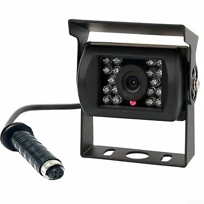 4 Pin CCD 12V-24V Bus Truck Trailer IR Night Vision Car Rear View Reverse Camera • $29.59