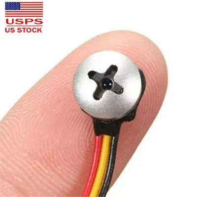 1000TVL Smallest Cctv DIY Spy Screw  Hidden Pinhole HD Camera Tiny Micro Camera • $25.88