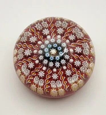 Crieff Scotland Perthshire Millefiori Glass Paperweight Letter In Middle • £50