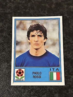 Panini Europa 80 - Unused Sticker - Paolo Rossi - Italy - #149 • £17.50