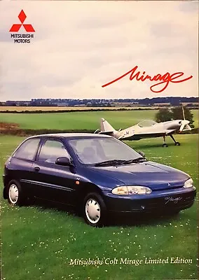 Mitsubishi Colt Mirage Brochure 1993 • $8.77