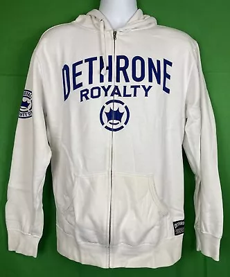 Dethrone Royalty Hooded Sweatshirt XL Hoodie Cotton Poly Blend MMA UFC • $14.99