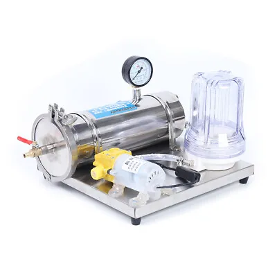 Wine & Water Filter 300KG/H Alcohol Purification Home Brewing Moonshine Still CE • $127.24