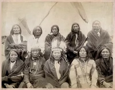 Native American Indian War Chiefs Famous 10x8 Photo Art Print Picture • £4.50