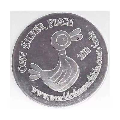 SJG Munchkin Coin 2013 Munchkin Silver Piece Bag NM • $28