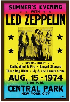 $11.44 • Buy Led Zeppelin Band Concert Page Plant Jones Bonham 8.5x11 Photo Picture Poster