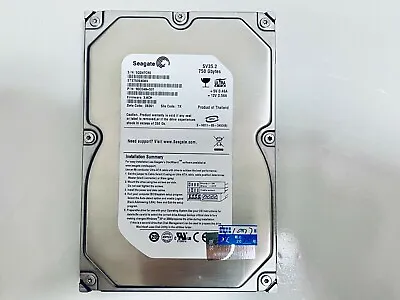 Seagate 3.5  IDE PATA 750GB 16M 7200 RPM PATA/IDE/EID HDD Hard Drive Disk For PC • $55.66