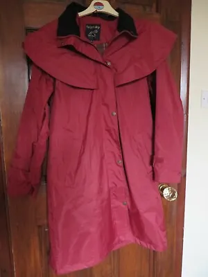 Target Dry Ladies Burgundy Size 10 Coat • £40