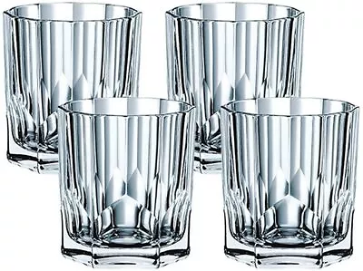 Nachtmann Aspen Crystal Whisky Tumbler Set Of 4 • $41.99