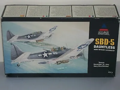 Accurate Miniatures 1/48 SBD-5 Dauntless Tarawa November 16 1943 • $30