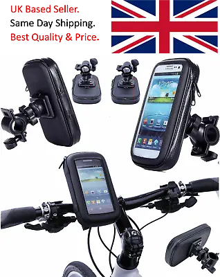 High Quality 360° Rotatable Waterproof Bike Phone Mount For Various Models | UK • £5.99