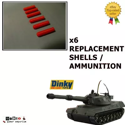 Dinky Leopard Tank No 691 Missile Shell Ammo Replacement Spares Reproduction+BAG • $10.16