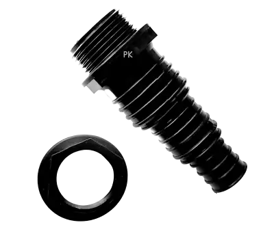 Barbed Tank Connector Threaded Nut BSP 16mm 0.75 Fit Flexible Pipe 25 20 12mm • £5.95