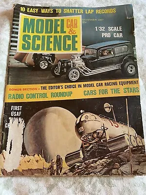 Model Car & Science Magazine Vintage 1967 RARE Cars For Stars • $13.88