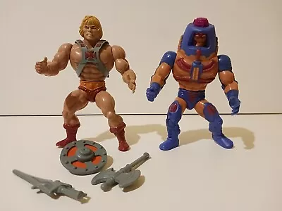 Masters Of The Universe He-Man & Man-E-Faces 1982 • $75