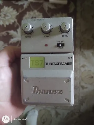 Ibanez TS7 Tube Screamer Overdrive Effects Pedal  • $85