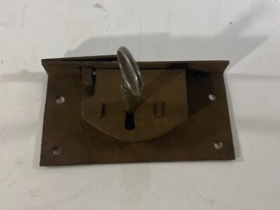 $17.95 • Buy Vintage Cabinet Drawer Lock Dresser Latch Hardware With Key Interior Barrel