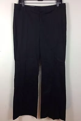 MARTIN + OSA Black Cotton Blend Stretch Wide Leg Dress Pants 10 EUC • $6.99