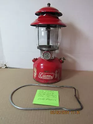 Vtg/Antique COLEMAN Model 200 A SINGLE MANTLE RED LANTERN 1971 • $54.99