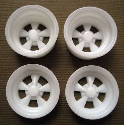 Resin 1/20 Cragar S/S Mag Wheels - Deep & Deeper Street Set • $9.99