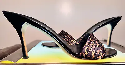 Gucci Horsebit Graphic Stiletto Heels 38.5 Women's US 8.5 • $129