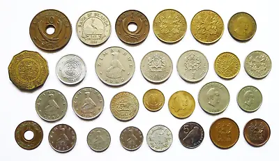 Africa Coin Lot X 28 Different Dates 1936-2012 Inc East Africa Zambia Rhodesia • £14.40