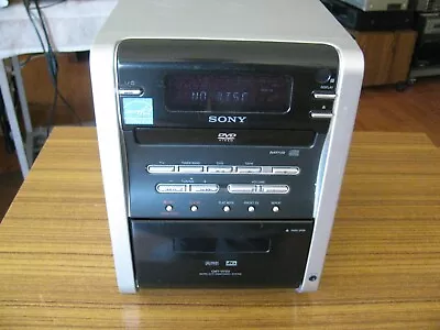 Sony HCD-DV2D Micro Hi-Fi Stereo Audio System CD/DVD Cassette Player Recorder • $39.99