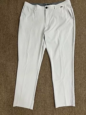 Travis Mathew Men's Performing Golf Outdoors Casual Beige Chino Pants Size 35 • $25