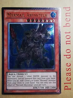 Yugioh!!! CBLZ-EN083 Mermail Abyssteus Ultimate NEW Unlimited Edition  • $62.23