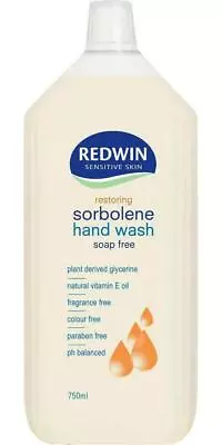 Redwin Sorbolene Hand Wash Sensitive 750ml*+FREE SHIPPING AU • $17