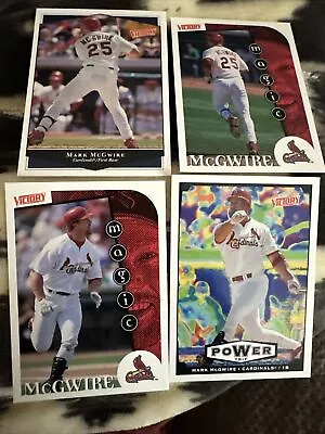 Lot Of 4 Mark McGwire #319 - St. Louis Cardinals - 1999 Upper Deck Victory • $2.45