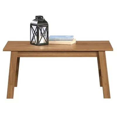 Wooden Side Coffee Table Retro Coffee Table Living Room Furniture Rectangle • $41.96