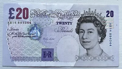 Crisp £20 Twenty Pound Note Series E (Variant) • £23