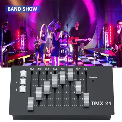 Mini DMX512 Console MIDI Operator 192 Channel Stage DJ Lighting Controller Disco • £24.99