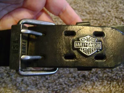 Harley Davidson Genuine Leather Belt - Nice • $38